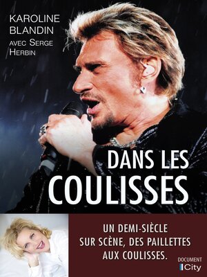 cover image of Dans les coulisses